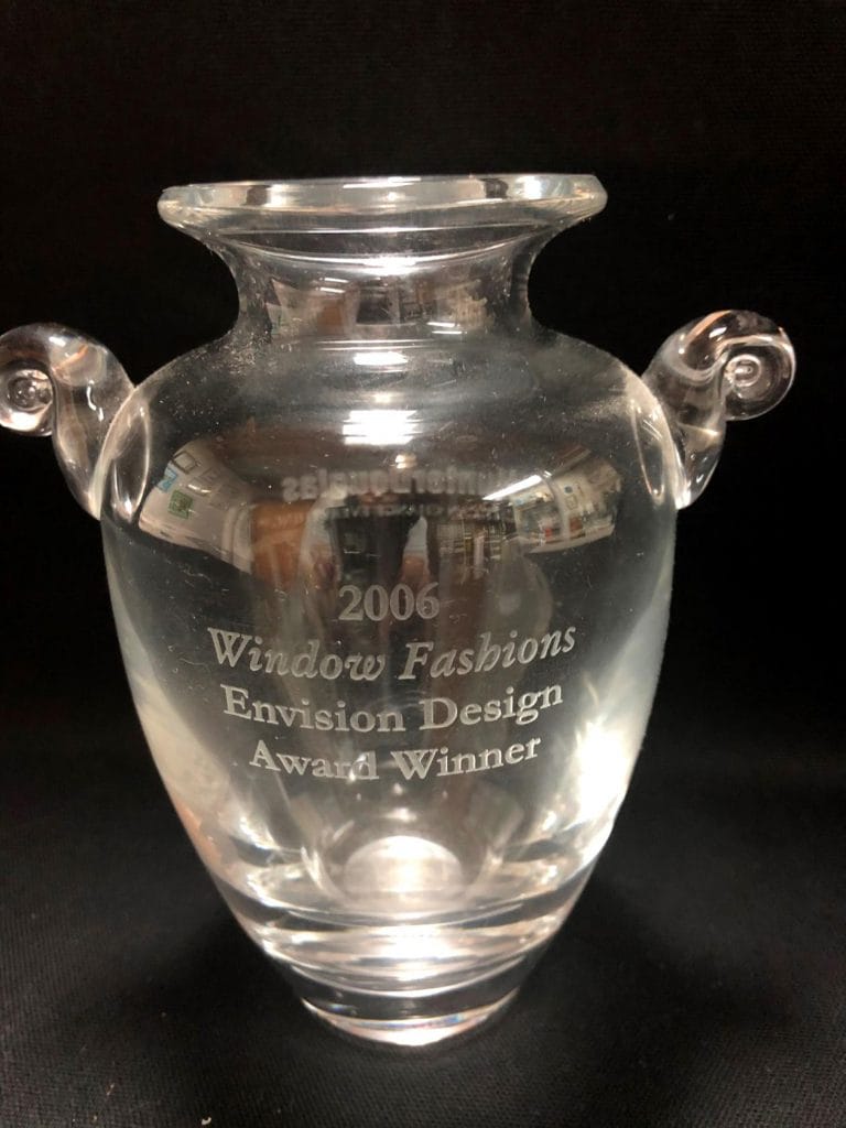 2006 window fashions Envision Design award winner (HunterDouglass)